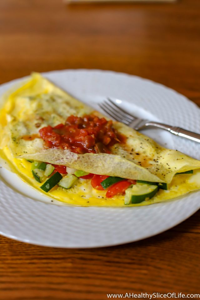 no dairy vegetable omelet
