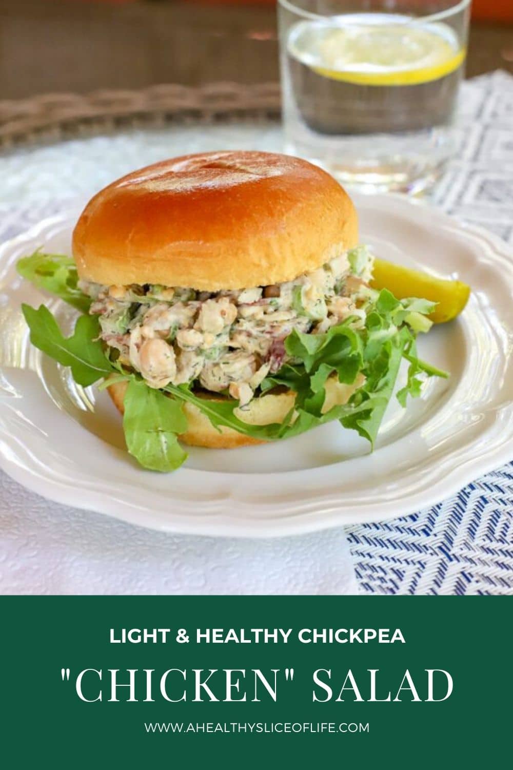 chickpea chicken salad sandwich