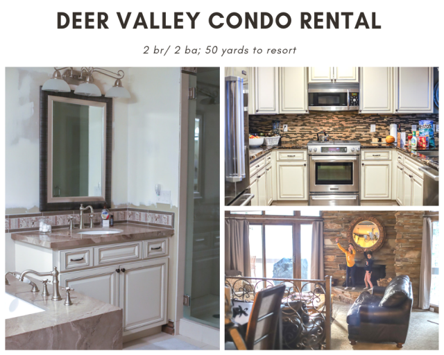 Deer Valley condo family rental