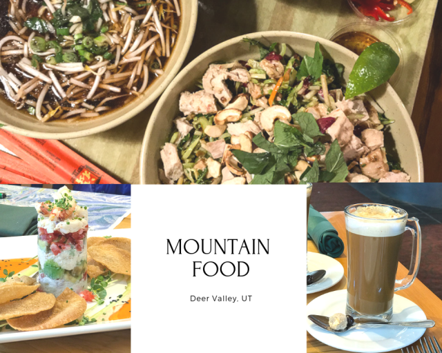 Deer Valley mountain food