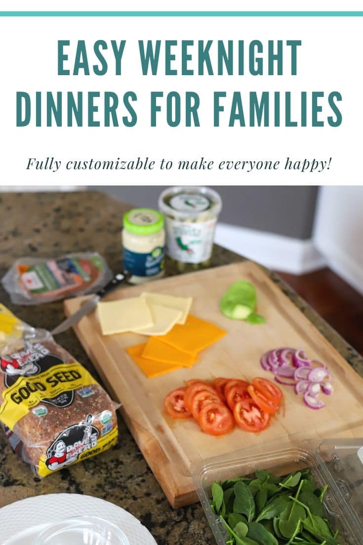 easy weeknight meals for families