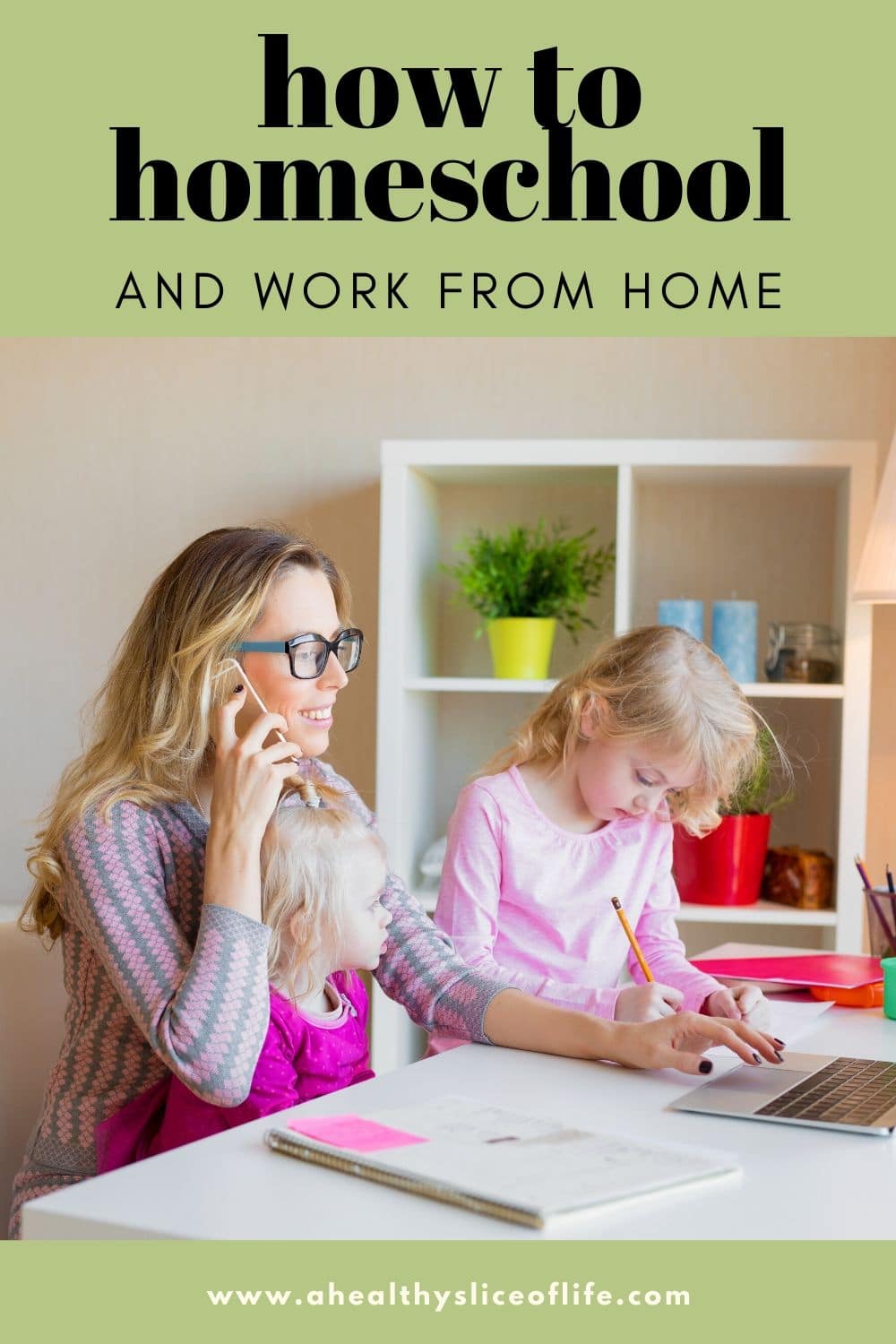 how to homeschool and work