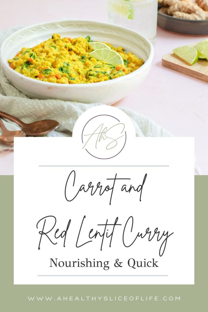 nourishing lentil curry recipe